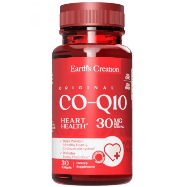 Коэнзим Earth‘s Creation Co-Q 10 30 мг 30 мяг. капс. (000021607)