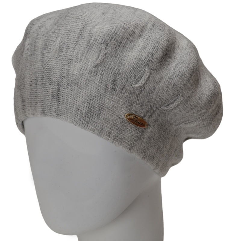 Берет женский Lirus Фима Светло-серый (131721)