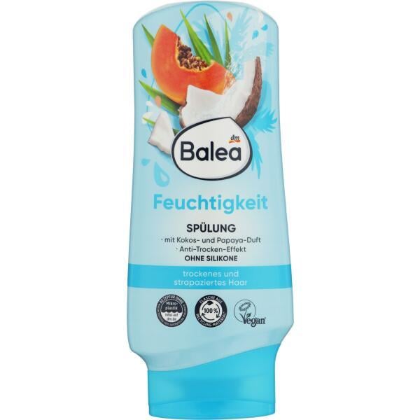 Бальзам для волосся Balea Feuchtigkeit Cocos для сухого та пошкодженого волосся 300 мл (4058172921049)