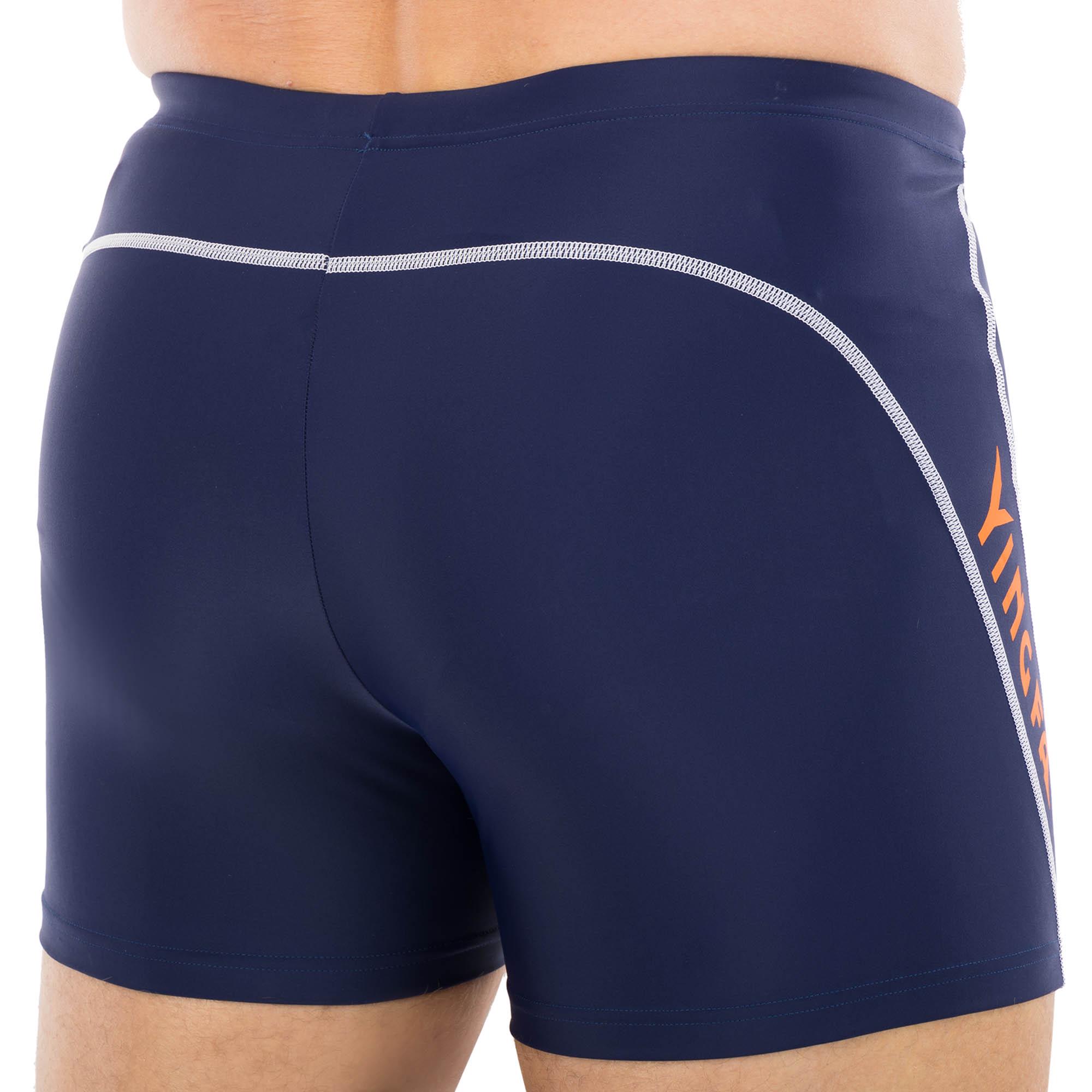 Плавки боксеры мужские для плавания YINGFA 24T858 M Темно-синий (24T858_Темно-синий_M_(155-160) - фото 4 Плавки боксеры мужские для плавания YINGFA 24T858 M Темно-синий (24T858_Темно-синий_M_(155-160) - фото 4