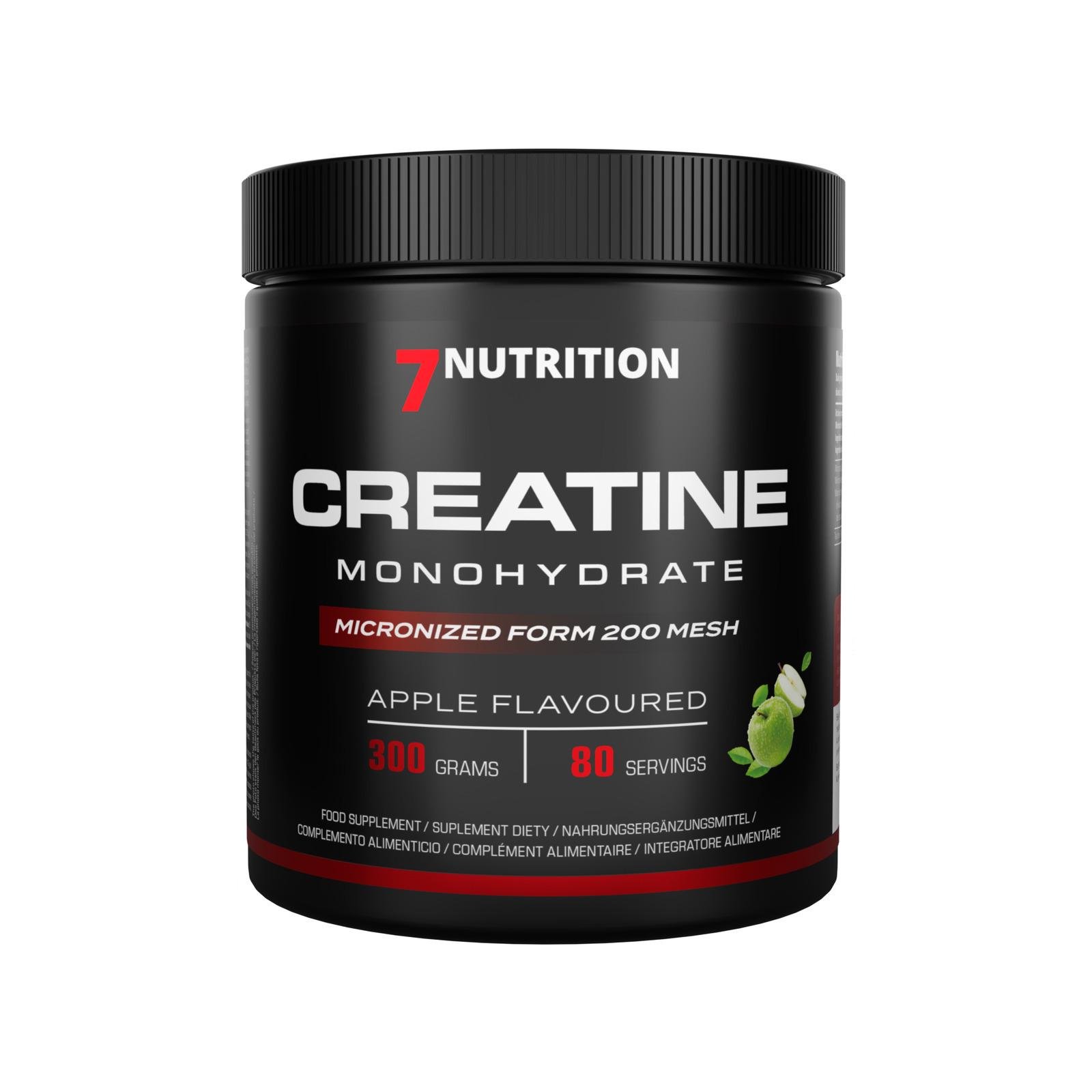 Креатин 7 Nutrition Creatine Monohydrate Green Apple 300 г