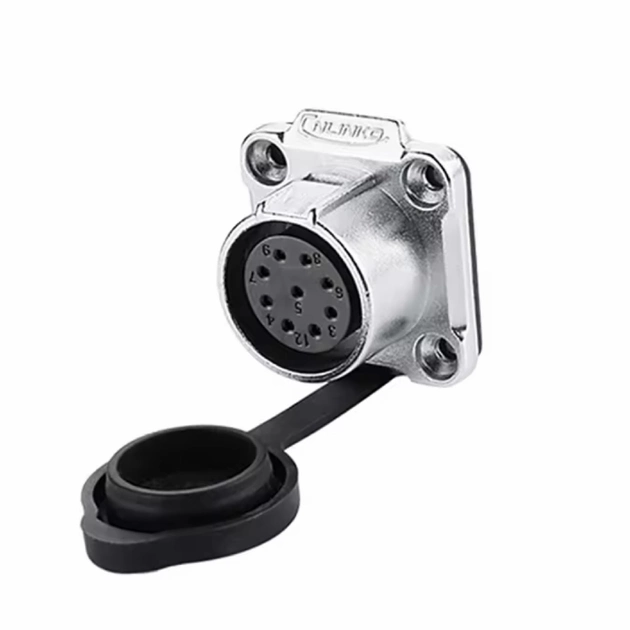 Герметичная розетка Cnlinko LP-20-J09SX-03-401 9 pin 5A 250V (57035)