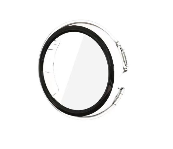 Чохол із захисним склом Protective Cover with Glass для Google Pixel Watch 2 Прозорий