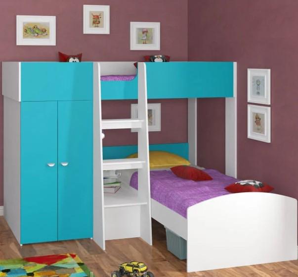 Ліжко двоярусне Fmebel Невада-2 90x200 см