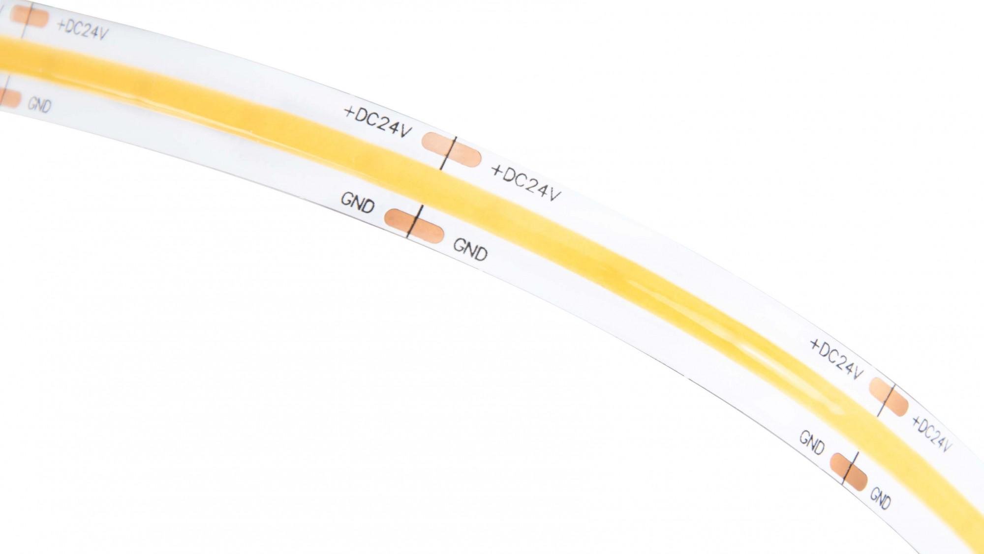 Стрічка світлодіодна Vela COB 24 В 2700 К IP20 - фото 2 Стрічка світлодіодна Vela COB 24 В 2700 К IP20 - фото 2