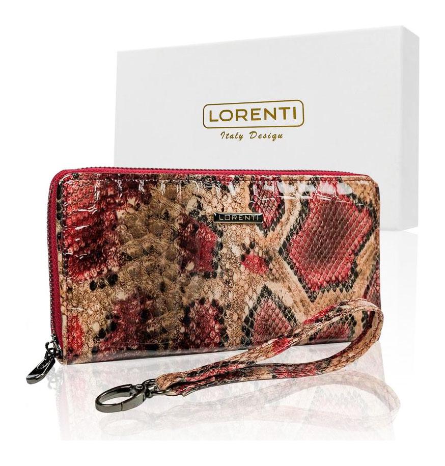 Кошелек женский кожаный LORENTI 76119-DR-6932 Красный