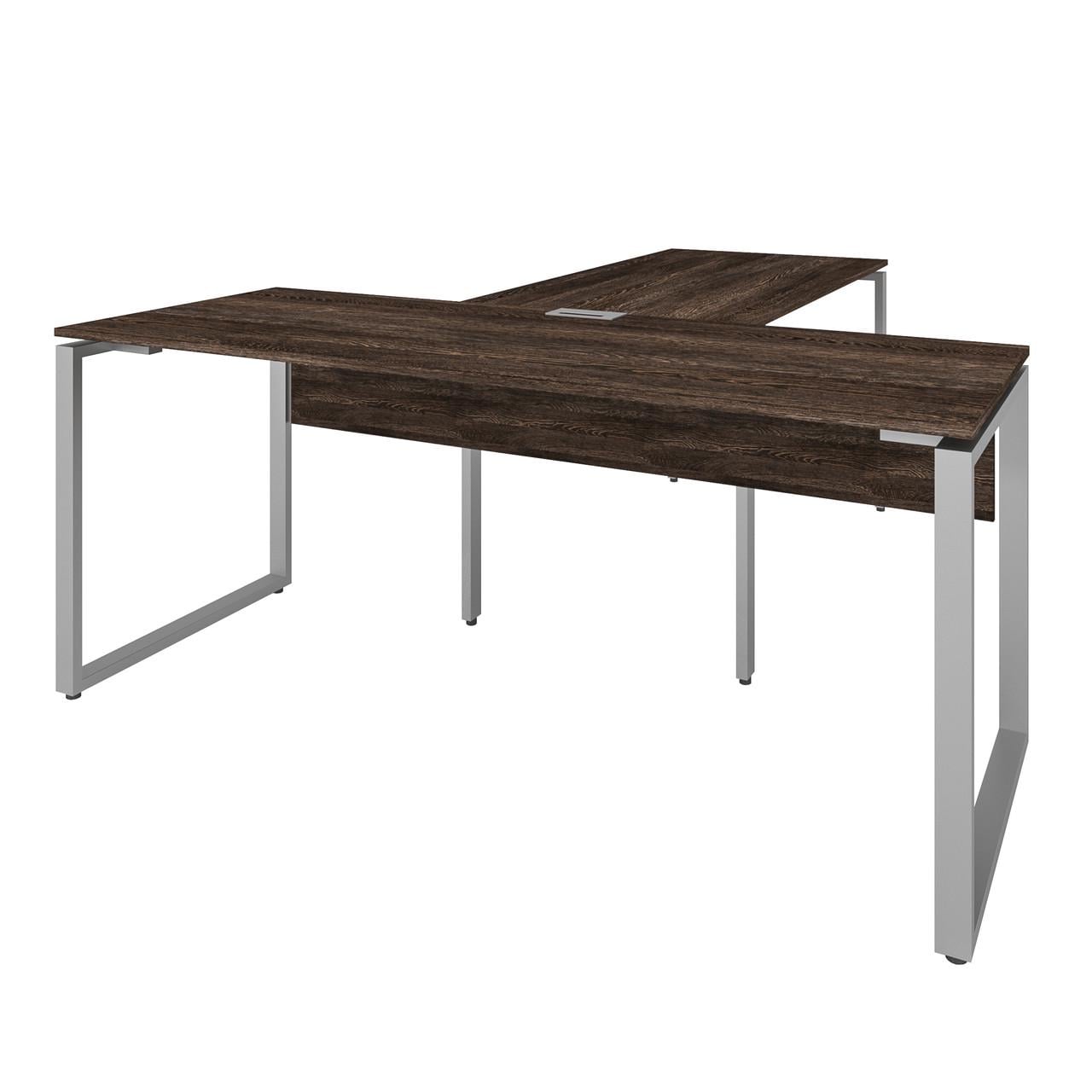 Офисный письменный стол руководителя Loft Details KB180 с царгой Венге винтаж Офисный письменный стол руководителя Loft Details KB180 с царгой Венге винтаж