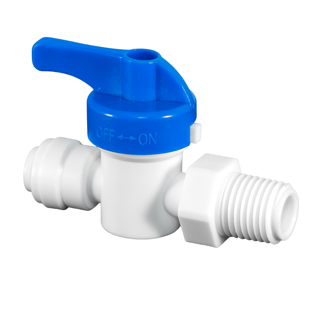 Кран пластик 1/4РЗ-1/4JG (629)