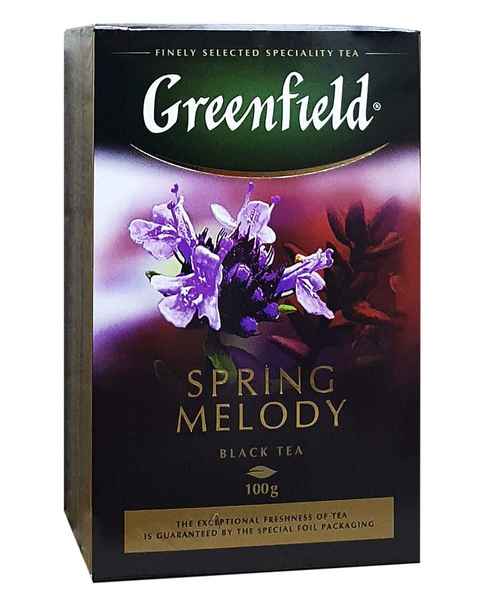 Чай черный Greenfield Spring Melody с тимьяном 100 г (681)