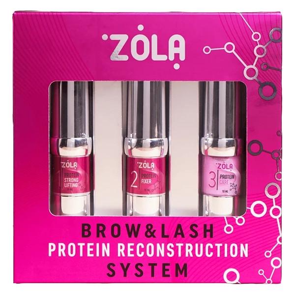 Набор для ламинирования Zola Brow And Lash Protein Reconstruction System (011093)