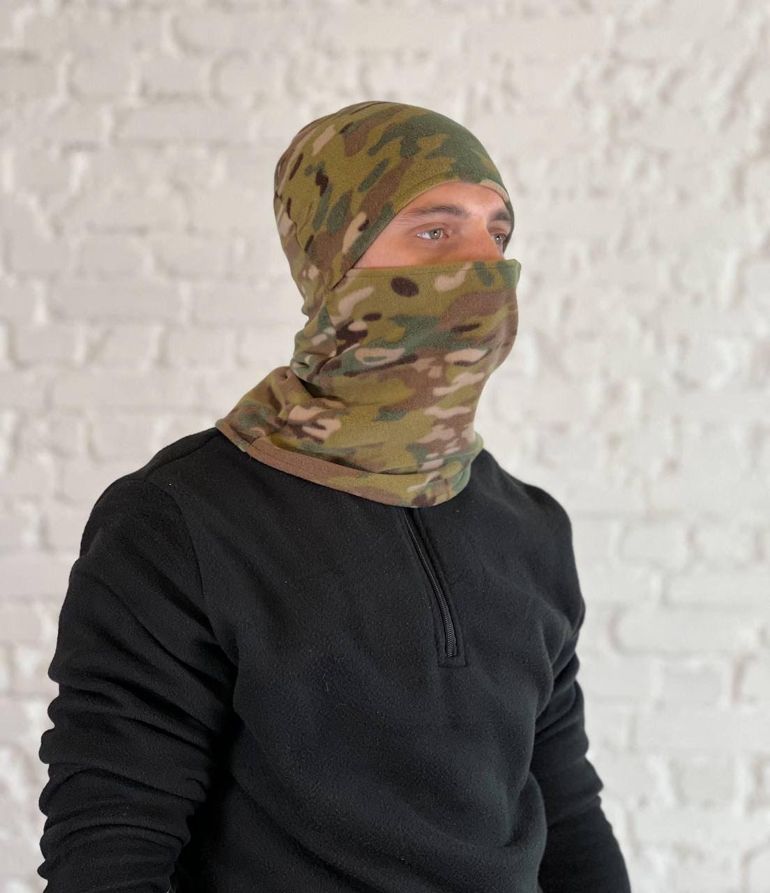 Балаклава універсальна на флісі Мультикам (127)