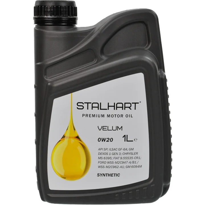 Моторное масло Stalhart Velum 0W-20 1 л (745221)