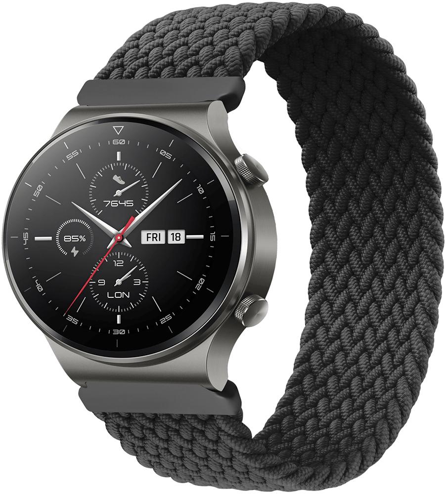 Ремінець Solo Loop для Huawei Watch GT 2 Pro (155 мм) Black (23359-2B)