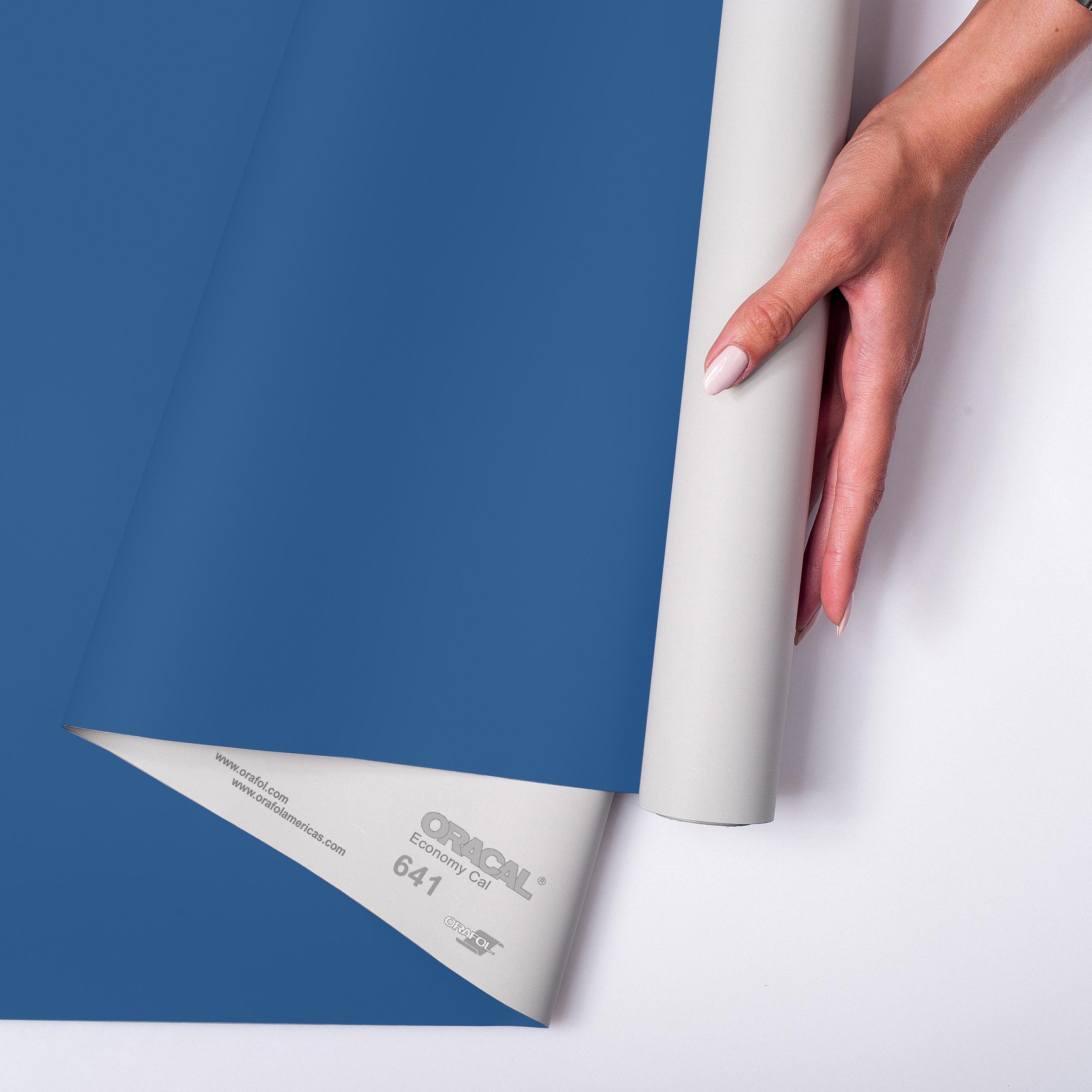 Самоклейка плівка аплікаційна ORAFOL 641 1x50 м мат 067 Синій (00-00014330)