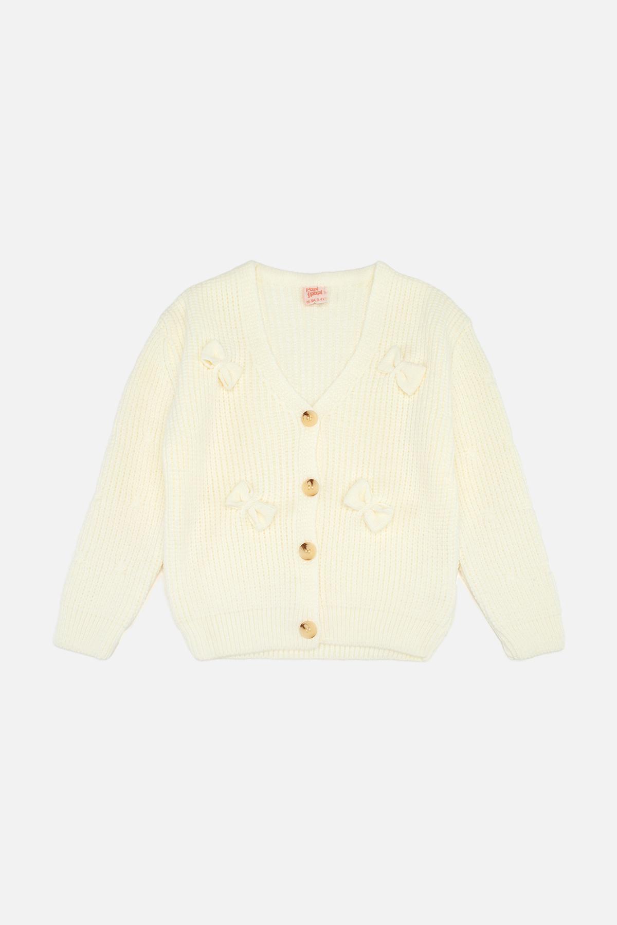 Кофта для девочки ЦБ-00257115 98 см Молочный (28576328)