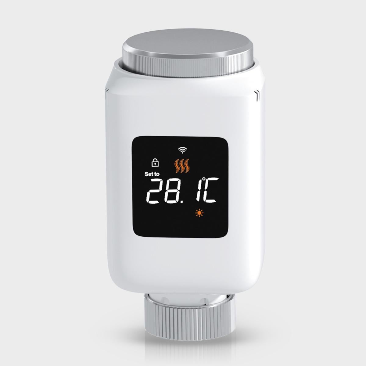 Термостат радіаторний Tuya TRV02 Zigbee (WH00904)