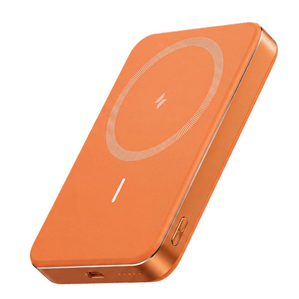 Повербанк Anker Nano A1113 10000 mAh 30W с магнитной беспроводной зарядкой 15W для iPhone USB-C Orange