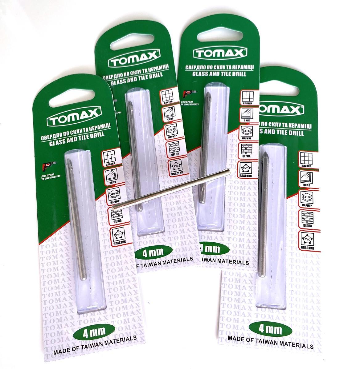Сверло по плитке TOMAX и стеклу 4 мм (1415214887) - фото 4 Сверло по плитке TOMAX и стеклу 4 мм (1415214887) - фото 4