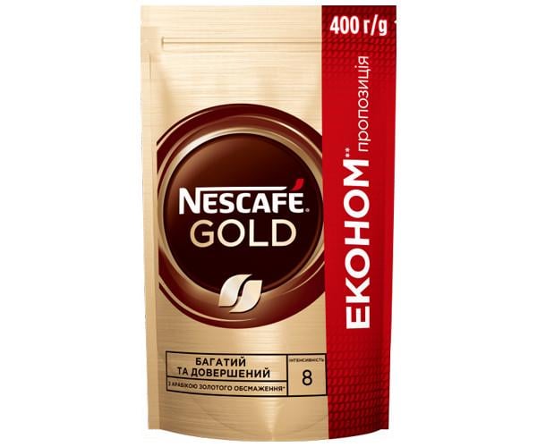 Кава розчинна Nescafe Gold 400 г - фото 1 Кава розчинна Nescafe Gold 400 г - фото 1
