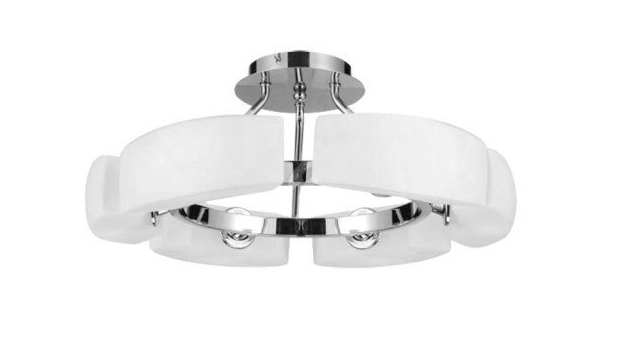 Лампа подвесная Azzardo FIONA 6 47,5 см Белый (MD 1029-6)