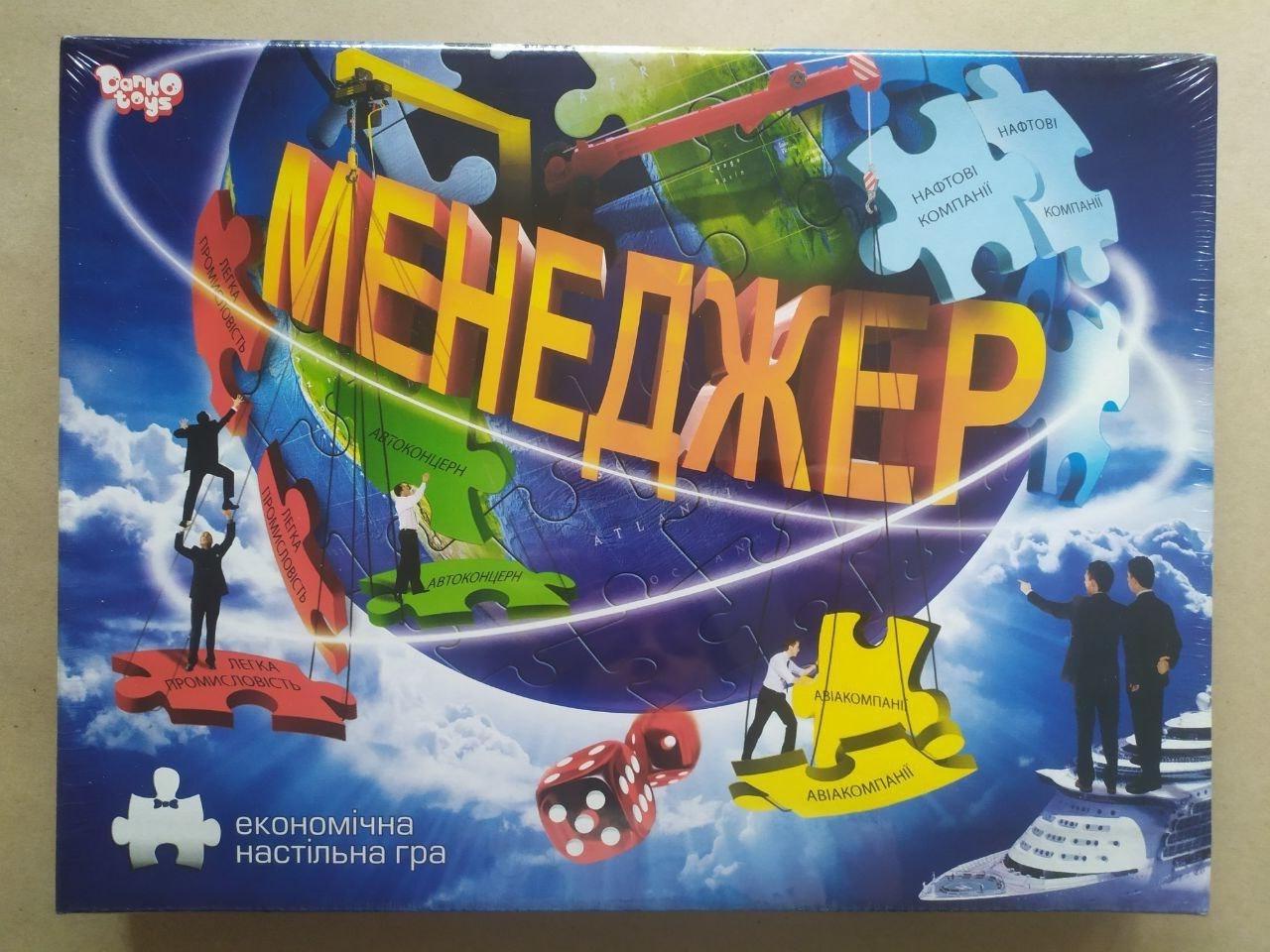 Настільна гра Danko Toys Менеджер (DT G7-UA)