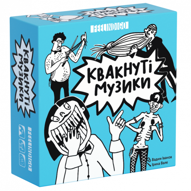 Настольная игра Квакнутые музыканты Freaky Band - фото 1