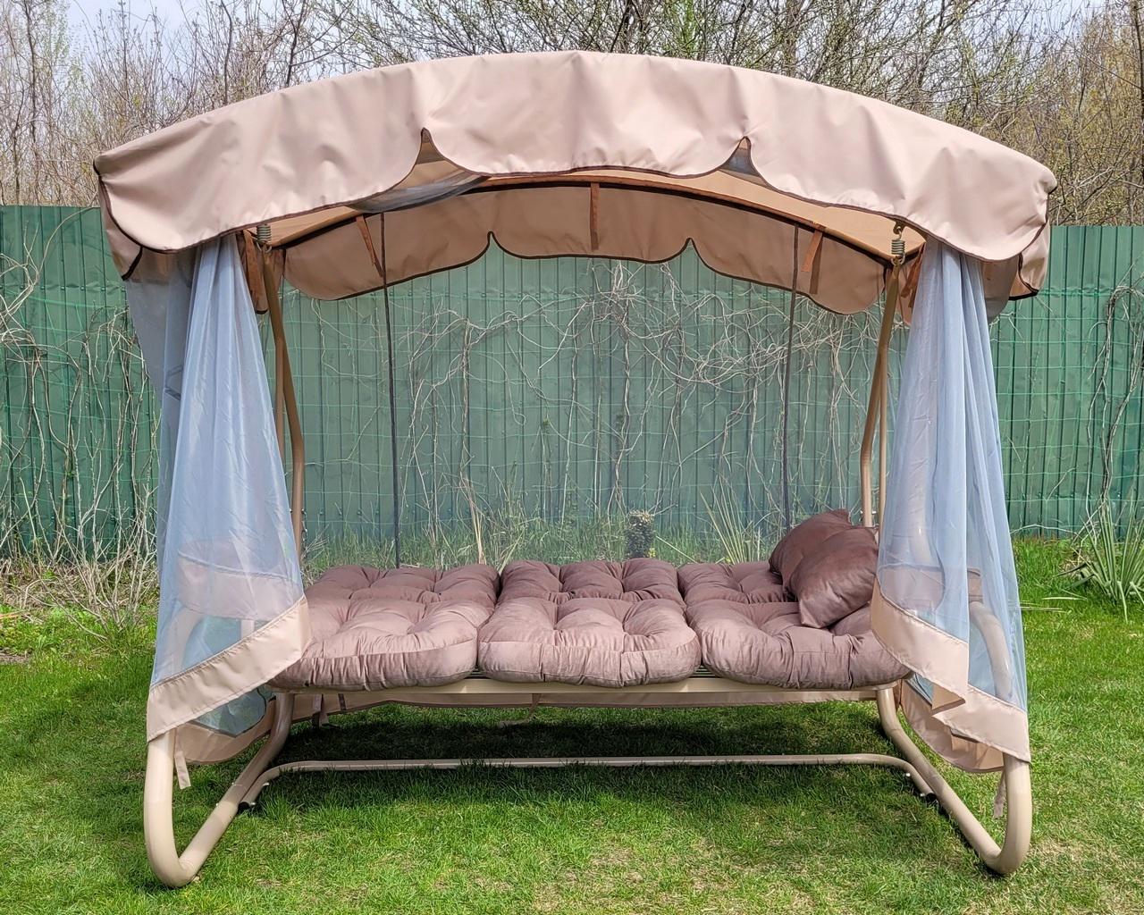 Садова гойдалка GreenGard Валенсія (Арт.051) - фото 3 Садова гойдалка GreenGard Валенсія (Арт.051) - фото 3