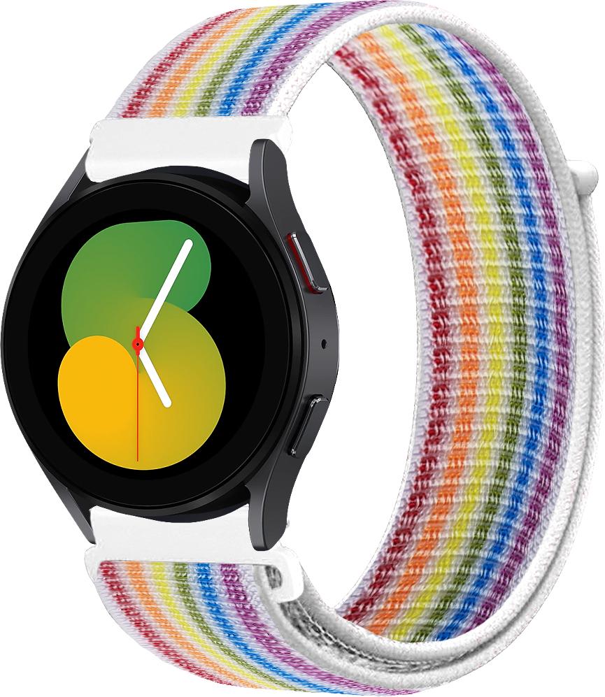 Ремешок нейлоновый Sport Loop для Galaxy Watch 5 40 мм Rainbow (29570-6B)
