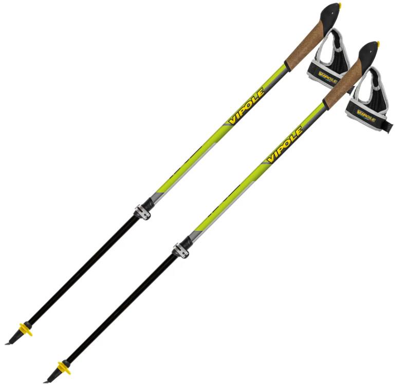 Палки для скандинавской ходьбы Vipole Instructor Vario QL DLX Green (S20 28)