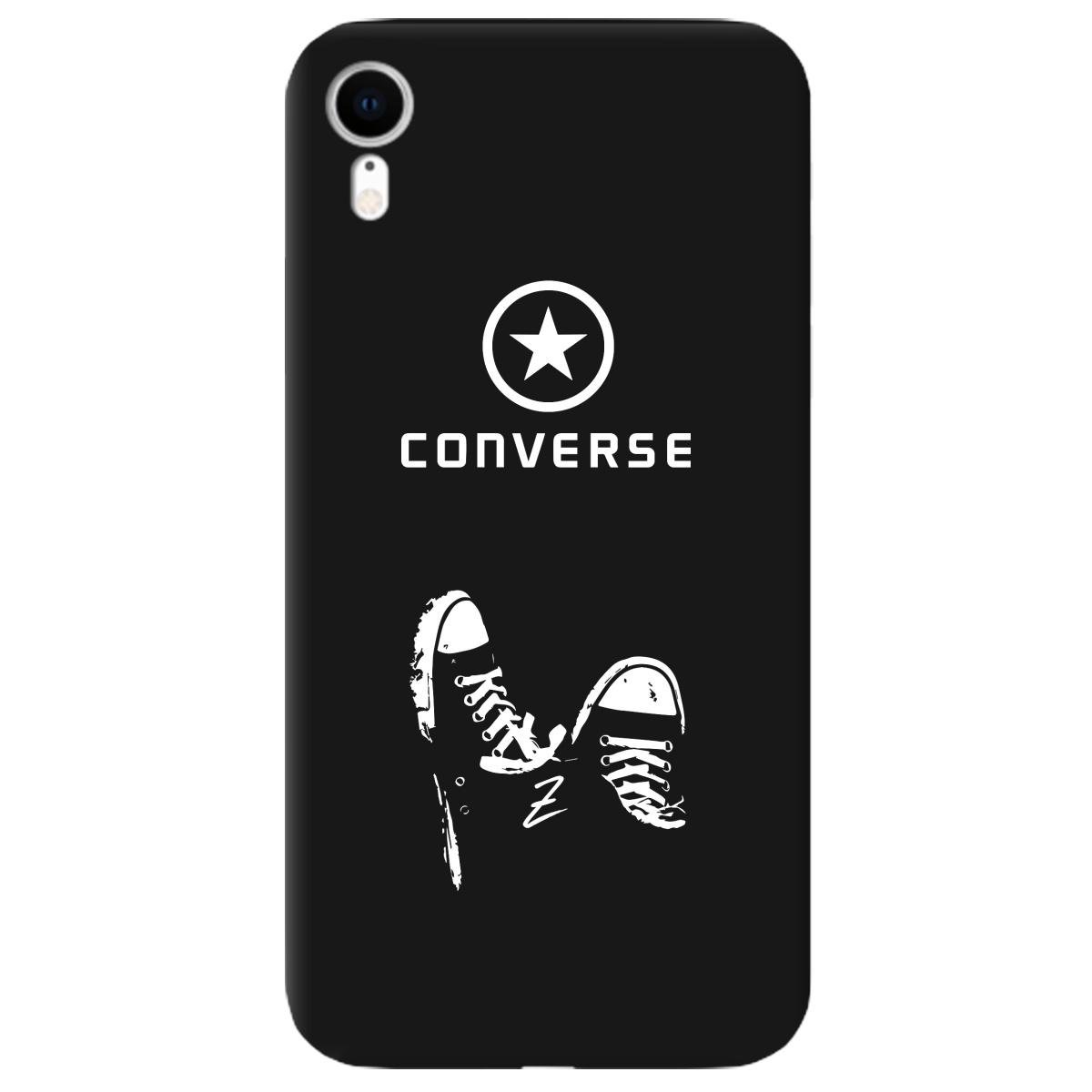 Силіконовий чохол Zorrov для Apple iPhone XR - Converse (11170040086051914)