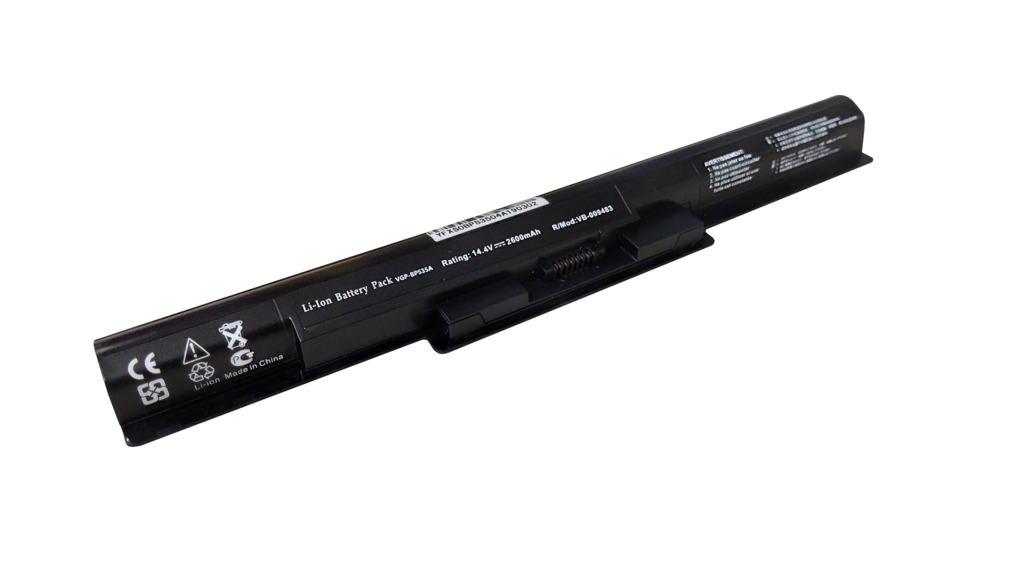 ᐉ Аккумулятор для ноутбука Sony VGP-BPS35A Vaio Fit 14E 14,8 V 2600 mAh ...