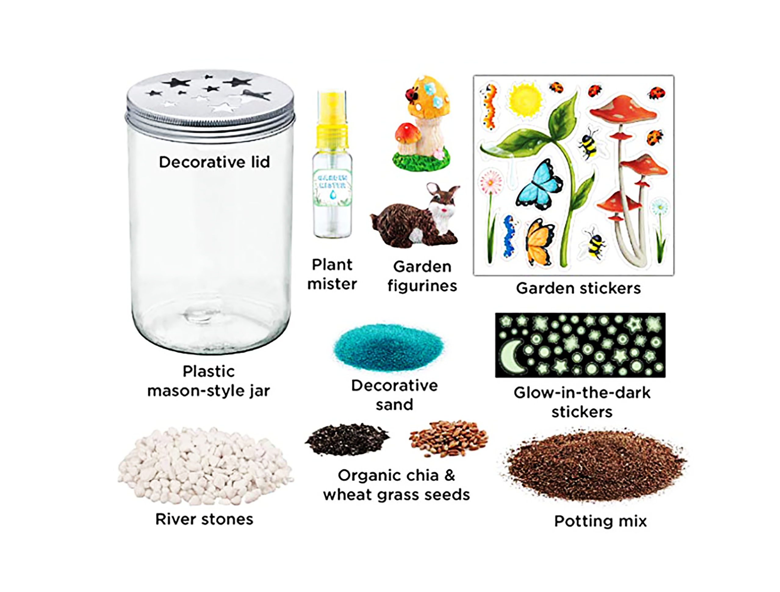 Дитячий розвиваючий набір SUNROZ Grow'n Glow Terrarium террарій своїми руками (SUN1140) - фото 2 Дитячий розвиваючий набір SUNROZ Grow'n Glow Terrarium террарій своїми руками (SUN1140) - фото 2