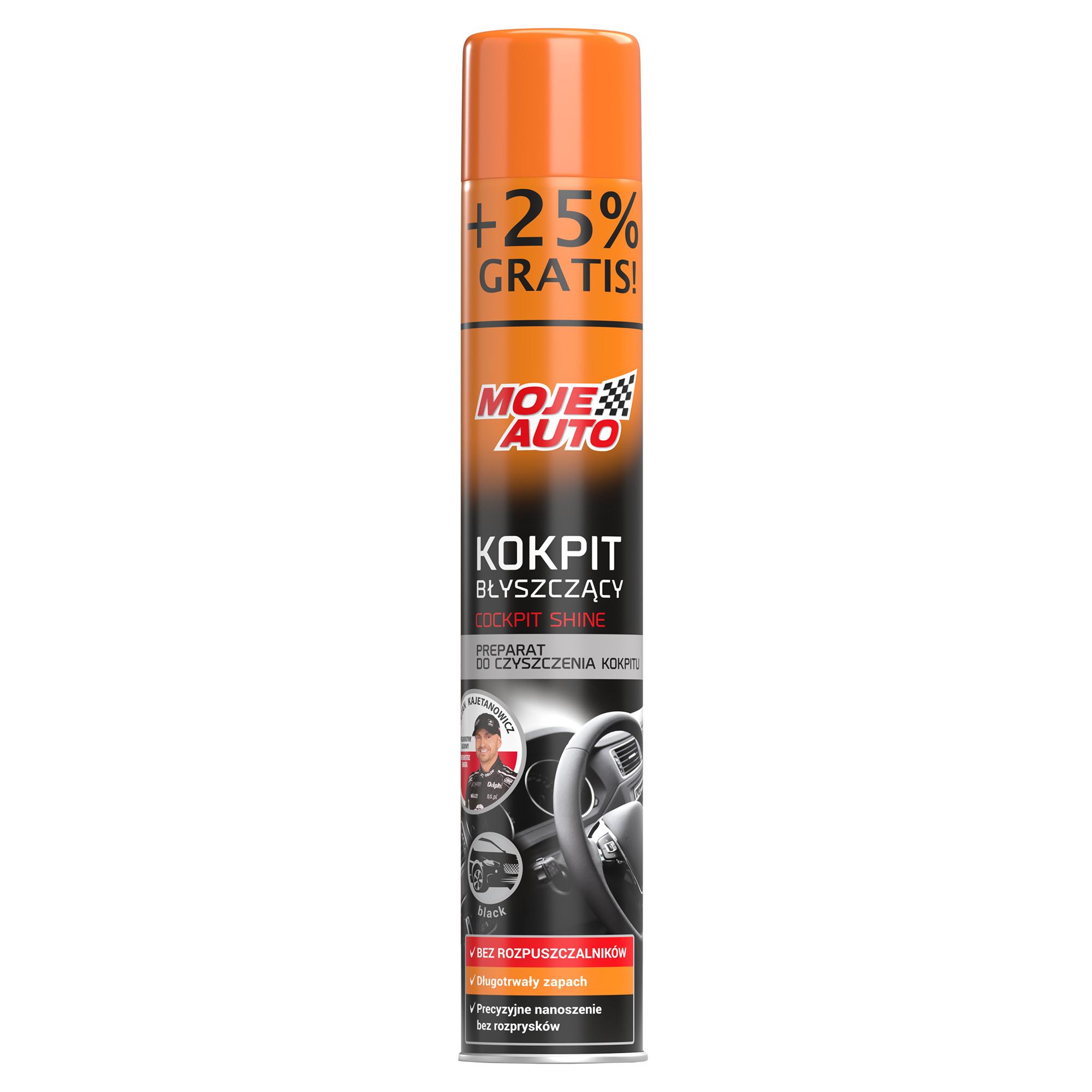 Полироль для пластика Moje AUTO 750 мл Black (19-113)