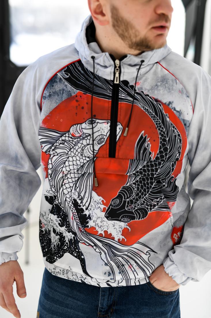 Анорак 49-006 L Білий (37973) - фото 5 Анорак 49-006 L Білий (37973) - фото 5