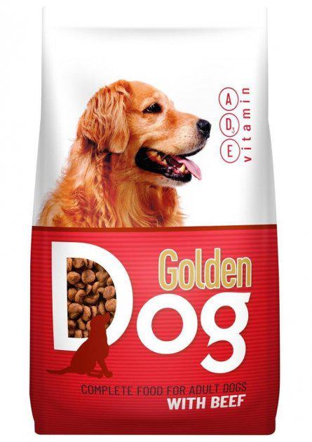 Корм сухой Golden Dog со вкусом говядины для собак 3 кг