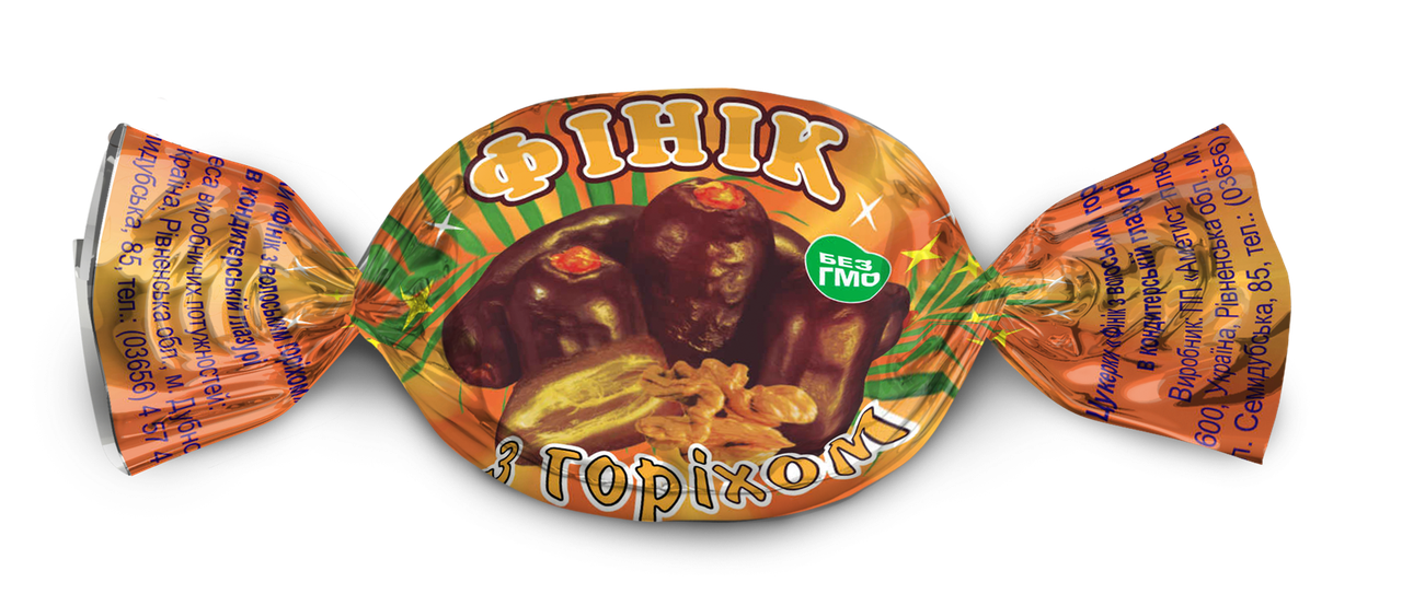 Цукерки Аметист Плюс Фінік з горіхом 500 г (213823)