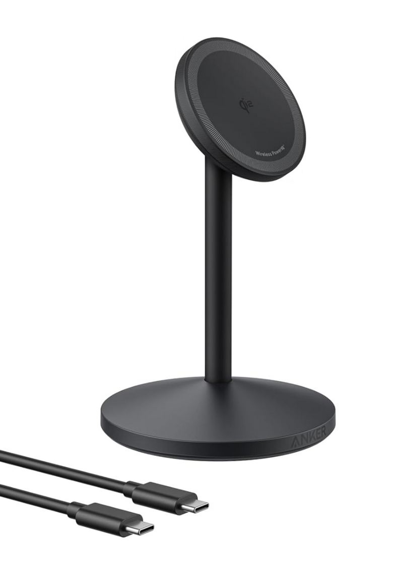 Зарядний пристрій Anker MagGo MagSafe QI2 15W Certified 360° Charger For iPhone 12-17 Series Black - фото 1 Зарядний пристрій Anker MagGo MagSafe QI2 15W Certified 360° Charger For iPhone 12-17 Series Black - фото 1