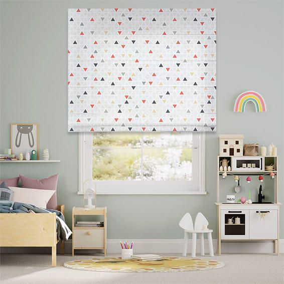 Римська штора система Classic InHt Дитячий Принт 03-5 Геометрія 210х170 см Різнокольоровий (13183)