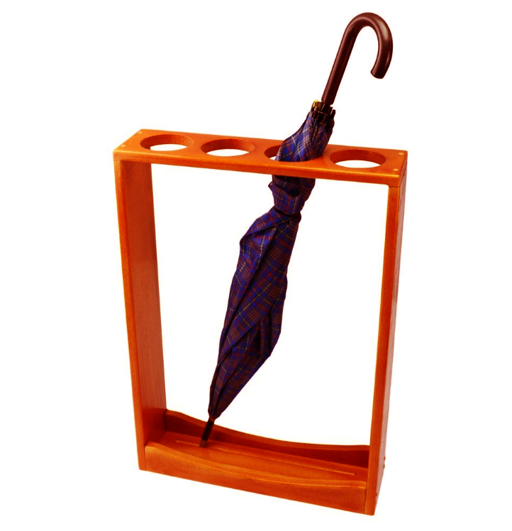 Подставка для зонтов из дерева Айдер 2 Коралл (ВУЗ-203614)