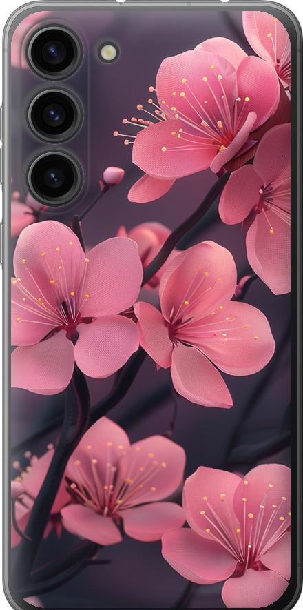 Чехол на Samsung Galaxy S23 Plus Пурпурная сакура (6075u-2905-42517) Чехол на Samsung Galaxy S23 Plus Пурпурная сакура (6075u-2905-42517)