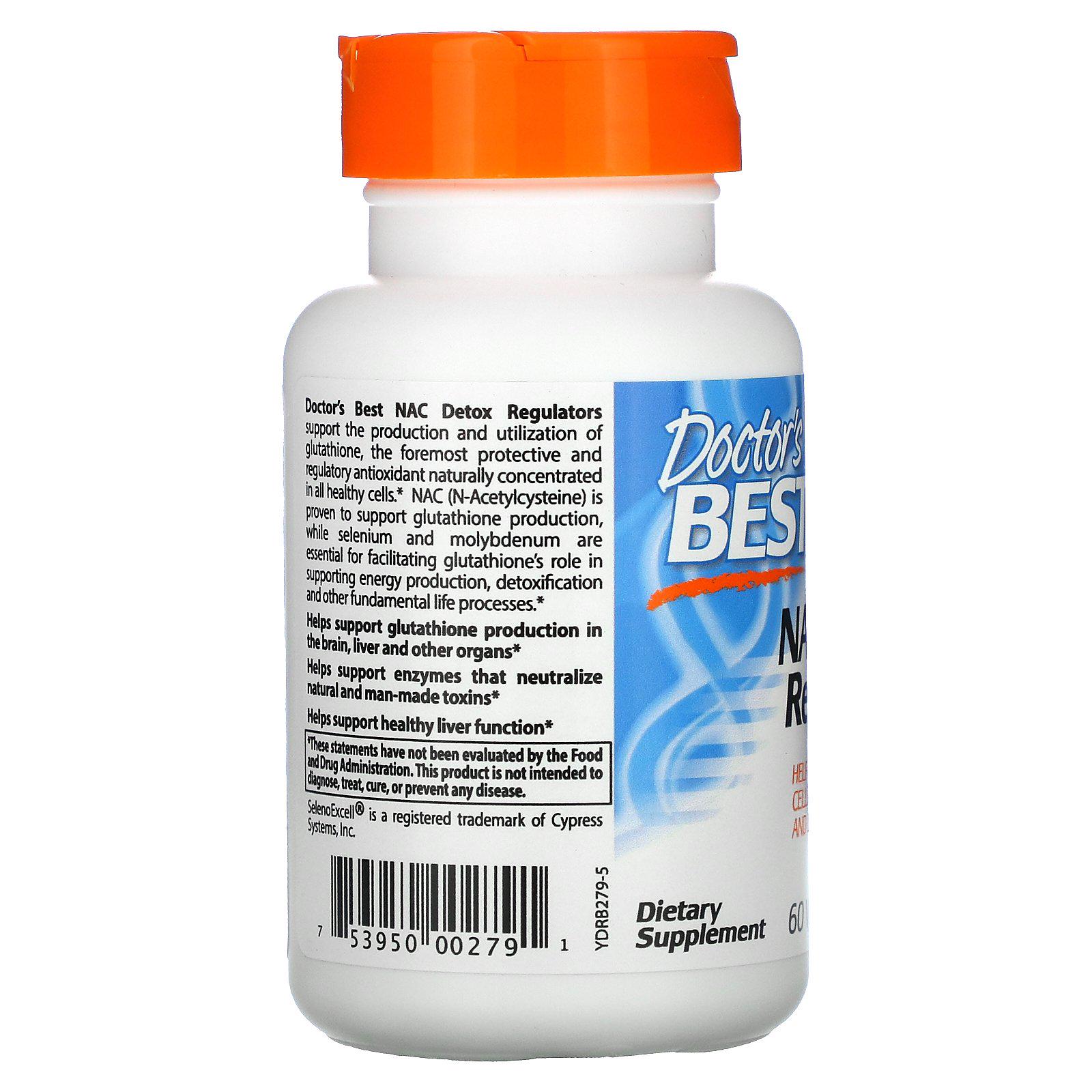 Регулятор детоксикации Doctor's Best 60 капсул - фото 3 Регулятор детоксикации Doctor's Best 60 капсул - фото 3