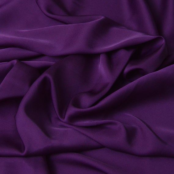 Ткань шелк-сатин IDEIA Armani V-95 1,5 м Черничный (2200004169347)