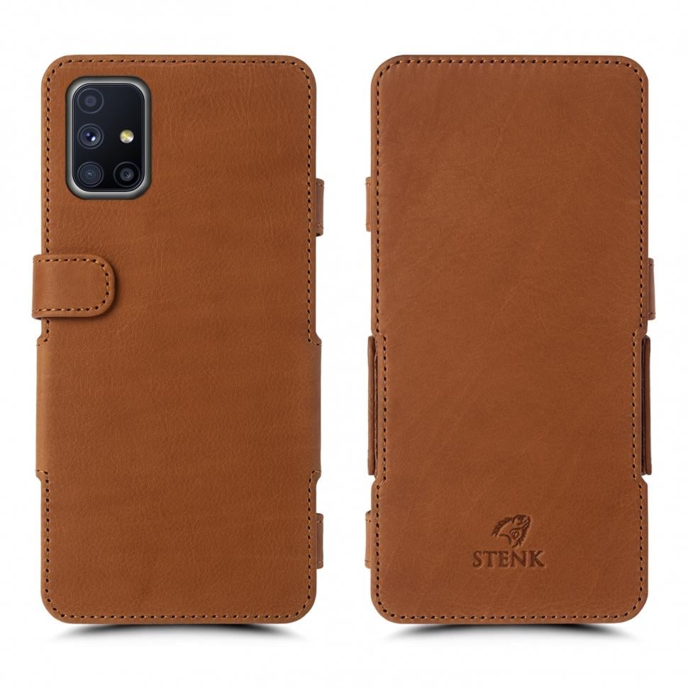 Чехол книжка Stenk Prime для Samsung Galaxy M51 Camel (67524)