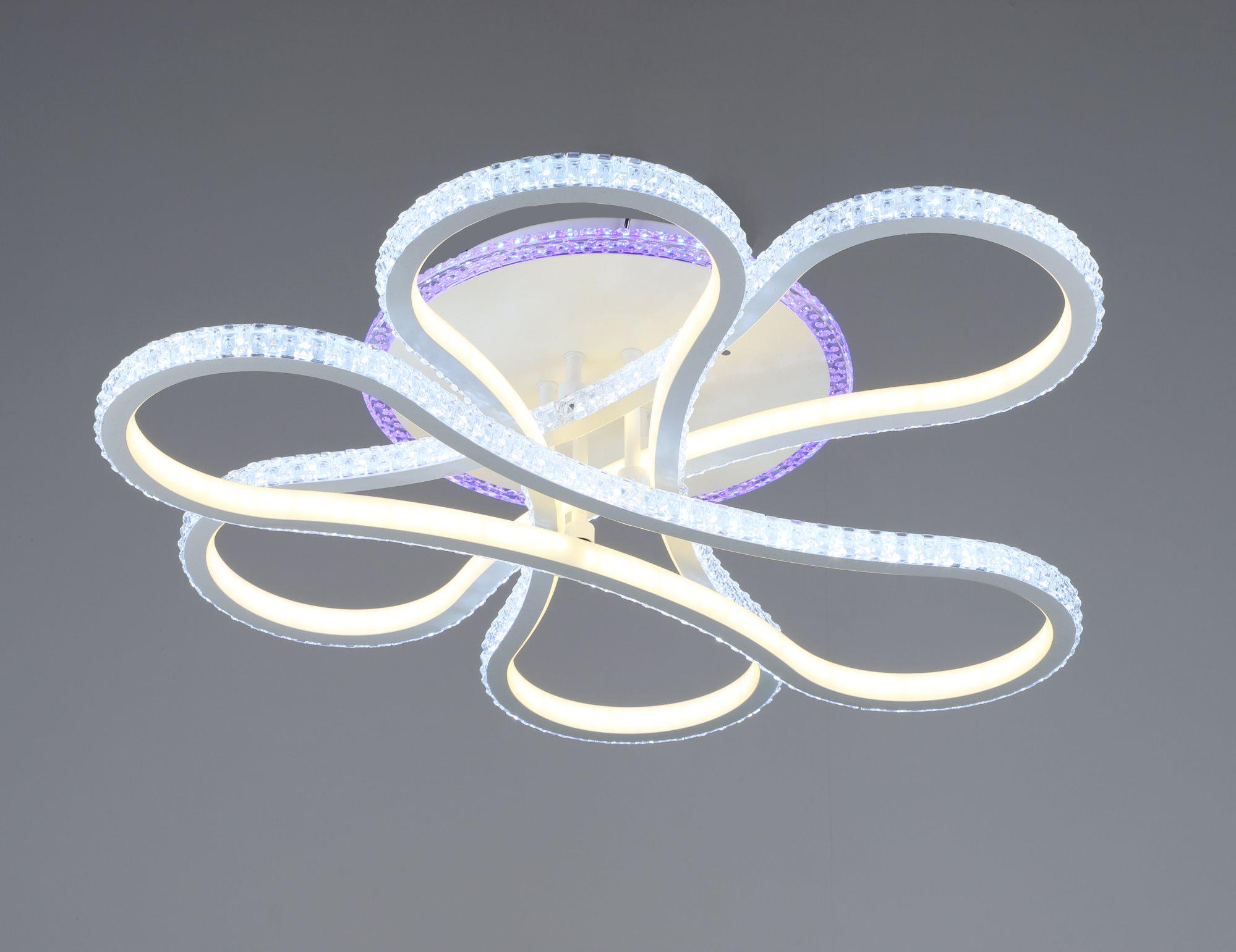 Люстра світлодіодна акрилова Sirius B YH486/3 (000035985)