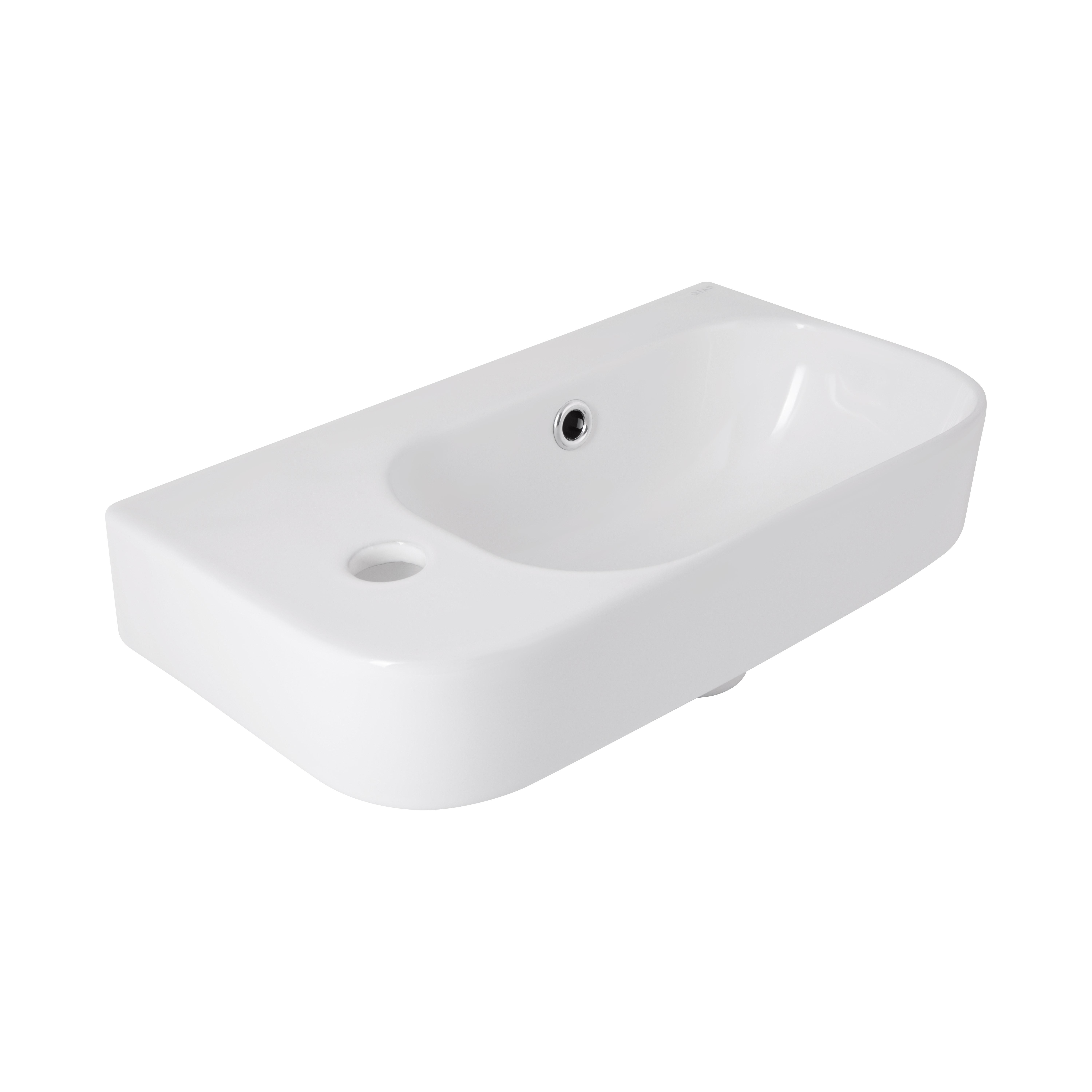Раковина Qtap Tern 450х250х158 мм White (QT1711H02LW)