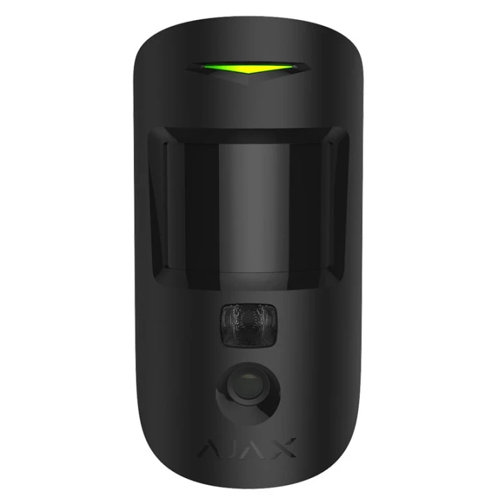 Датчик руху бездротовий Ajax HDR MotionCam Black (2890075890)