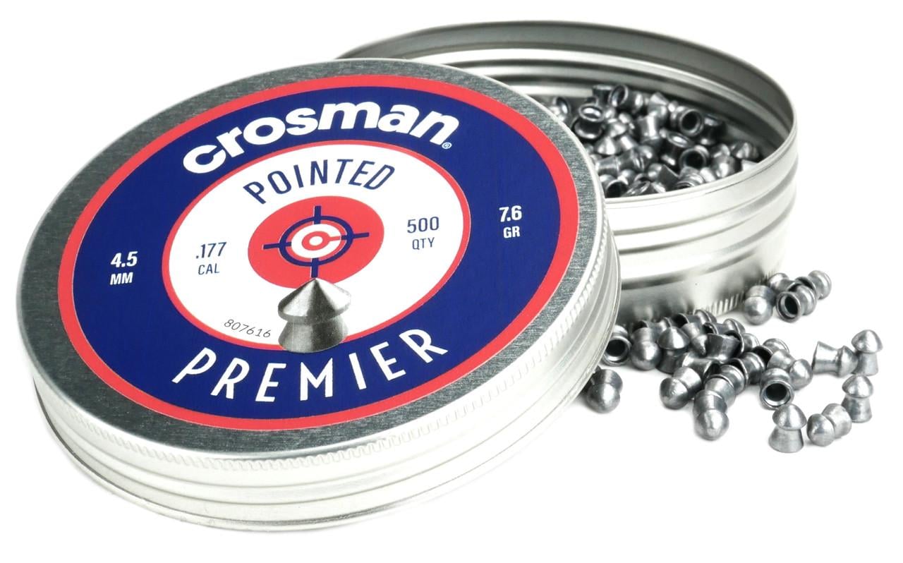 Пули Crosman Premier Pointed 4,5 мм/0,51 г/500 шт.