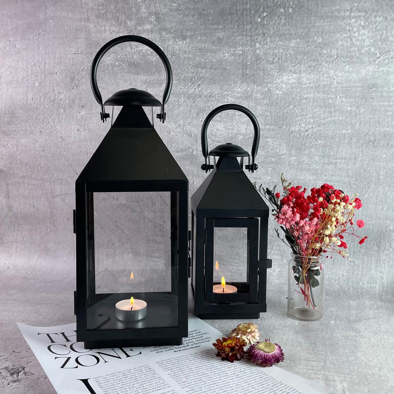 Подсвечник уличный металлический 21,5х8,5 см Черный (1235_7-441) - фото 2 Подсвечник уличный металлический 21,5х8,5 см Черный (1235_7-441) - фото 2