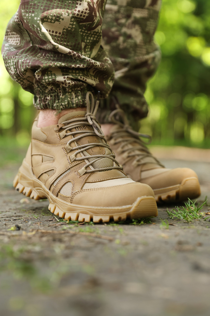 Кросівки військові Мангуст з сіткою р. 45 Койот (2170-45) - фото 4