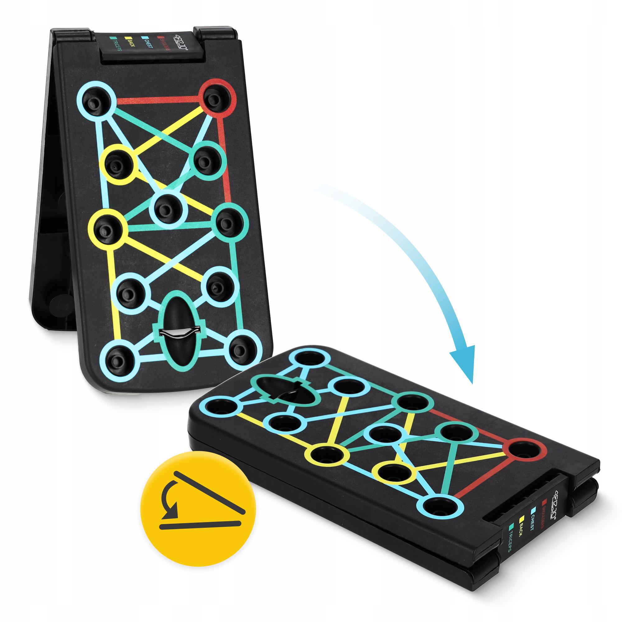 Упоры для отжиманий со сменным хватом 4fizjo Push-up Board (P-5907739312501) - фото 5